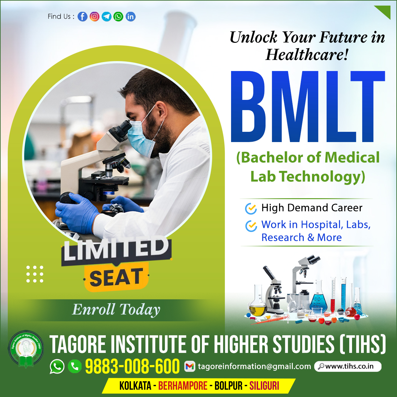 Bachelor in Medical Laboratory Technology - BMLT
